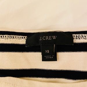 J. Crew Tops - J. Crew Lips Embroidered B&W Striped Top J. Crew Tops - J. Crew Lips Embroidered B&W Striped Top